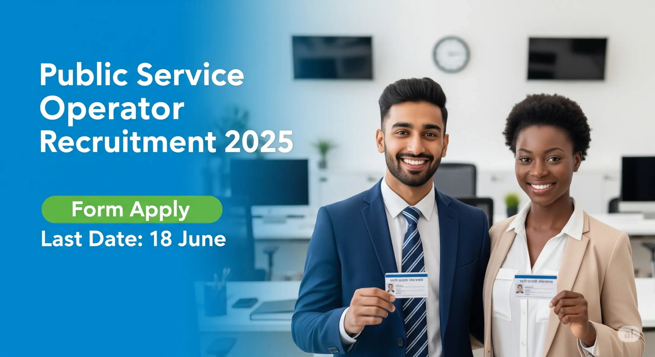 Public Service Operator Recruitment 2025