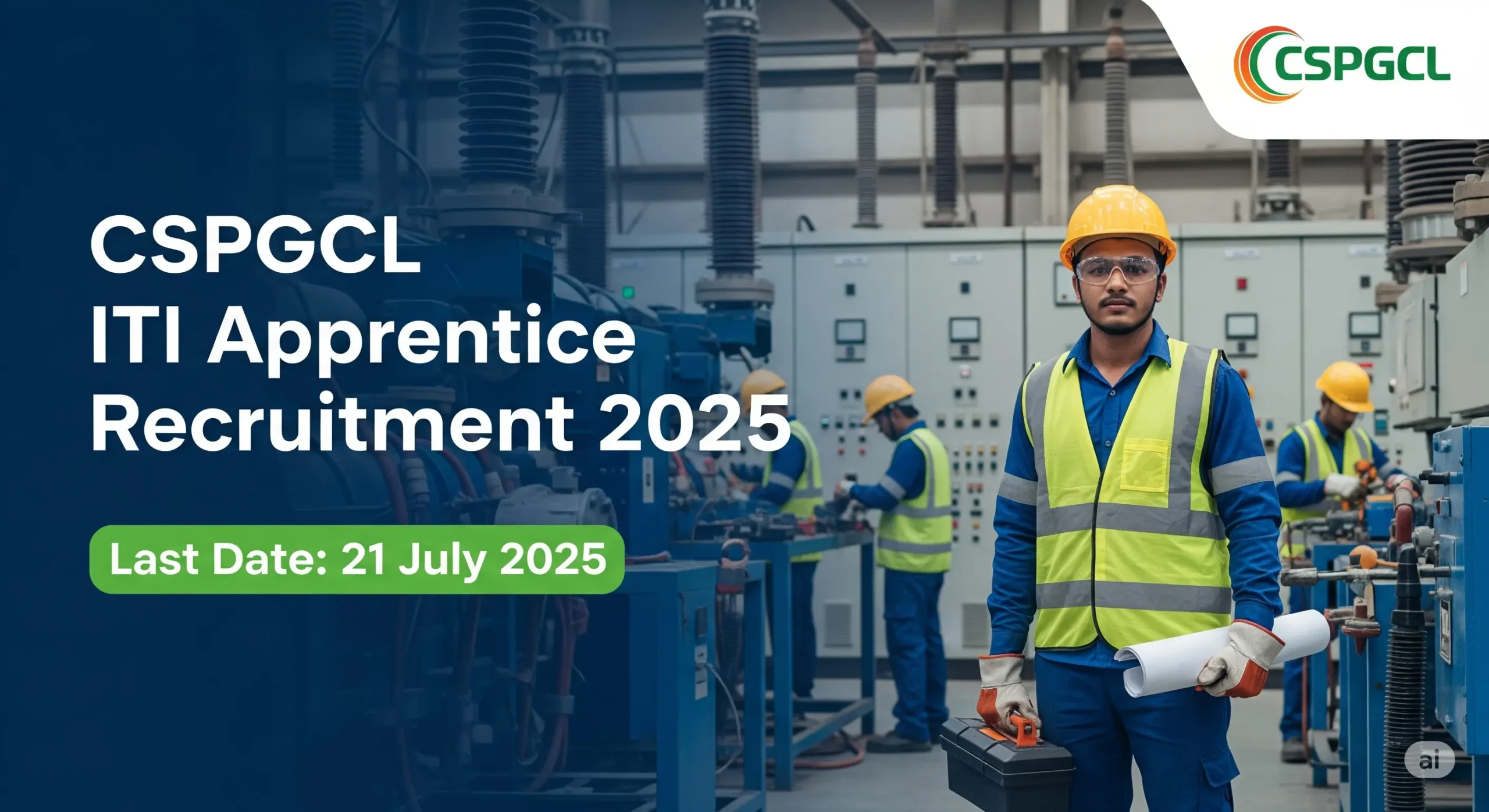 CSPGCL ITI Apprentice Recruitment 2025
